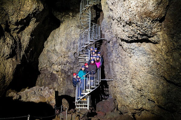 Snaefellsnes Peninsula tour package lava tube cave Vatnhellir