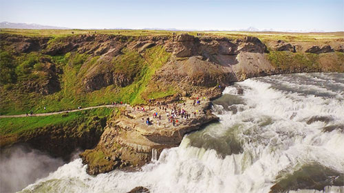 黄金瀑布 Gullfoss