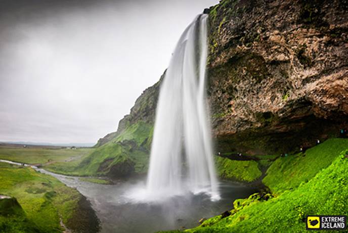 冰岛南线瀑布