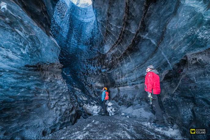 米尔达斯冰川美景 卡特拉火山米尔达斯冰川