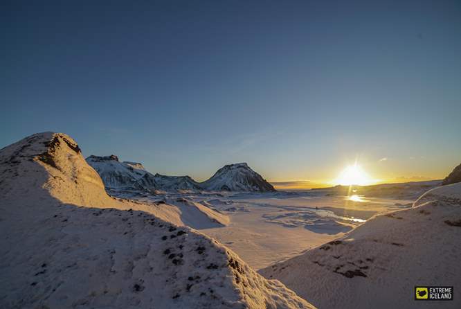 冰岛米尔达斯冰川