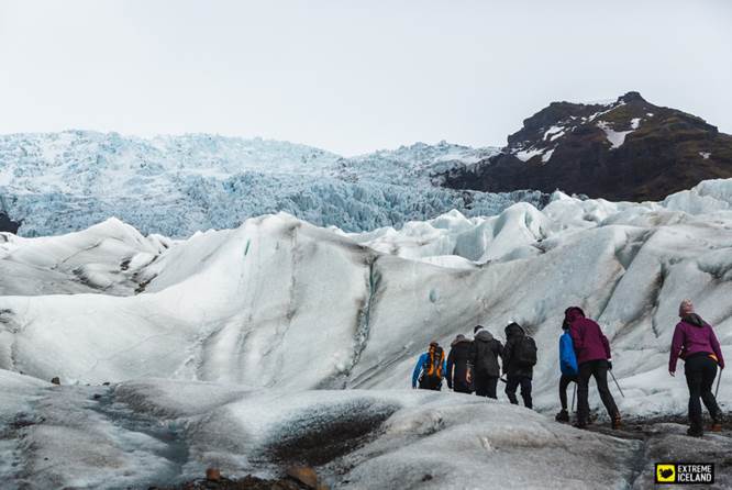 冰岛7日游冰川徒步