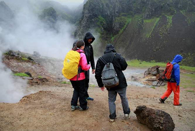 冰岛徒步温泉1日游