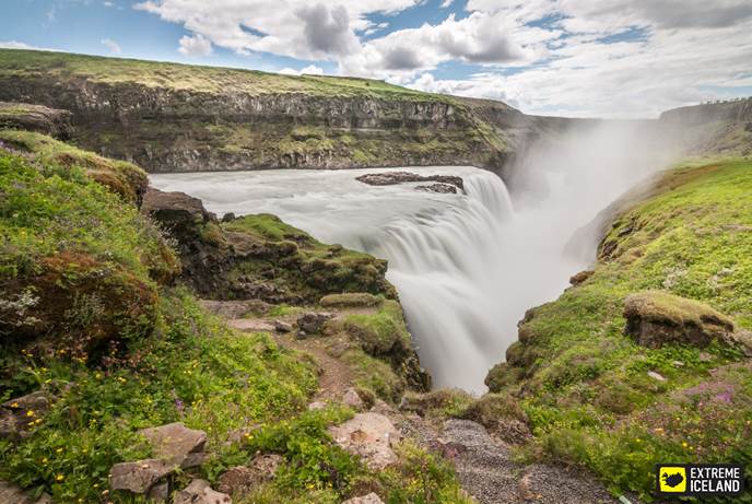 黄金瀑布 gullfoss
