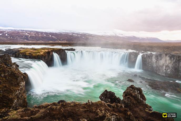 冰岛-众神瀑布