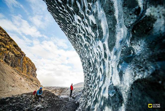 冰岛2018年冰洞