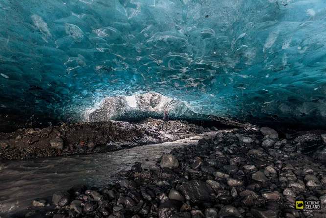 冰岛环岛冰洞团