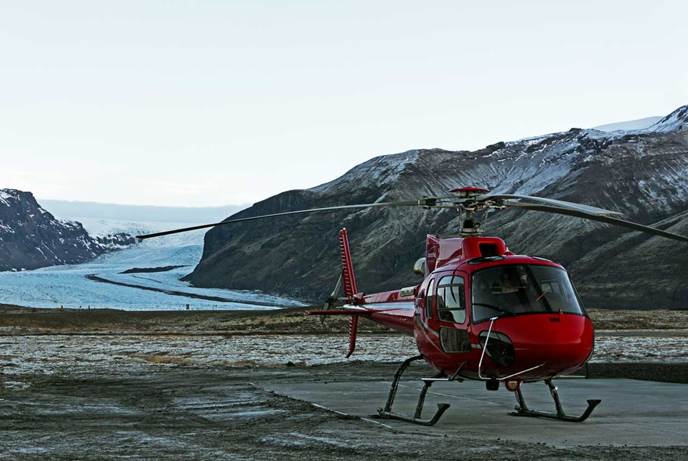 令人兴奋的冰岛直升机之旅蓄势待发