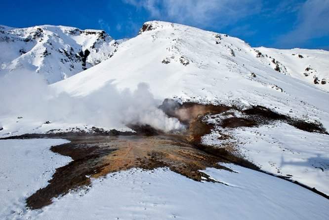 冰岛地热直升机全景游